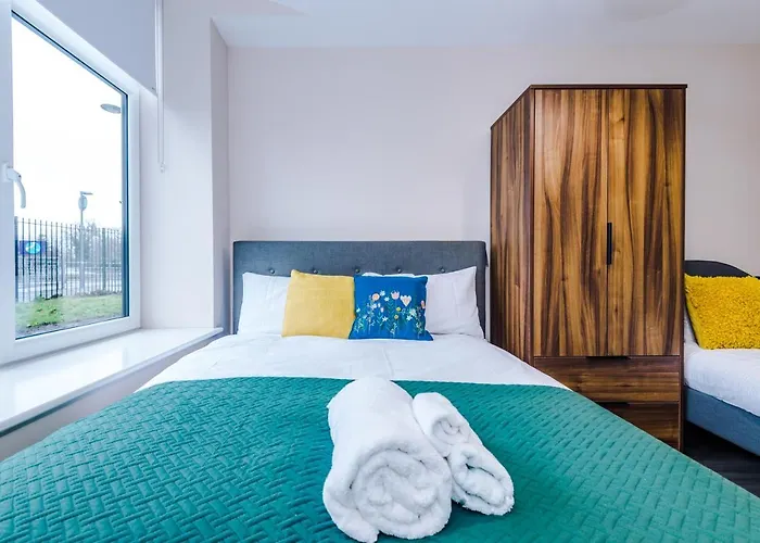 Weelky And Monthly Bookings At Cassia Unit - Telly Homes Ltd -brand New 1 Bedroom Salford, Manchester