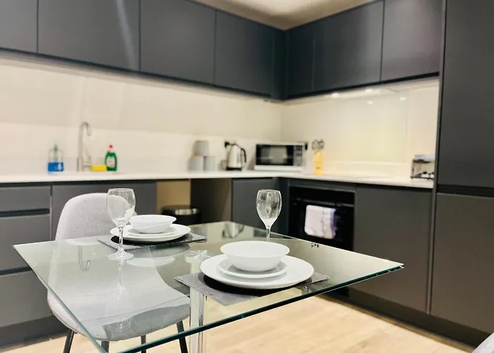 Brand New Modern 1 Bed Near Old Trafford Stadium * Mánchester