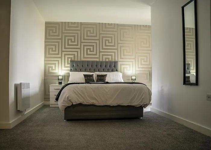 A Spacious 2 Bed With A River And Cascade View, Imaya Nights, M3 * 曼彻斯特