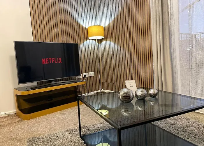 아파트 Cityfront Cosy Near Centre & Etihad Stadium, Free Parking