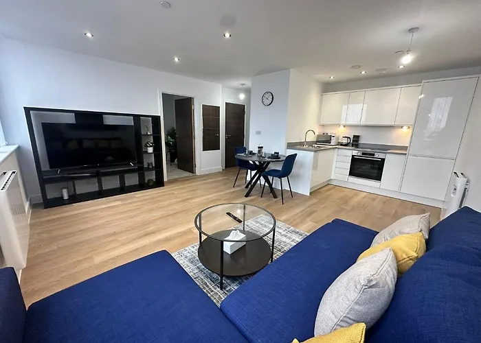 1 Bed Near Old Trafford With Free Car Park 아파트