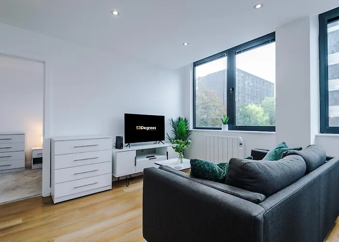 아파트 New! Stylish 2-bed In By 53 Degrees - Amazing Location, Ideal For Small Groups - Sleeps 4!