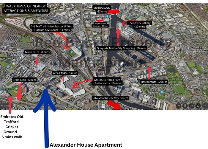 Bright Stylish In Old Trafford 아파트 맨체스터