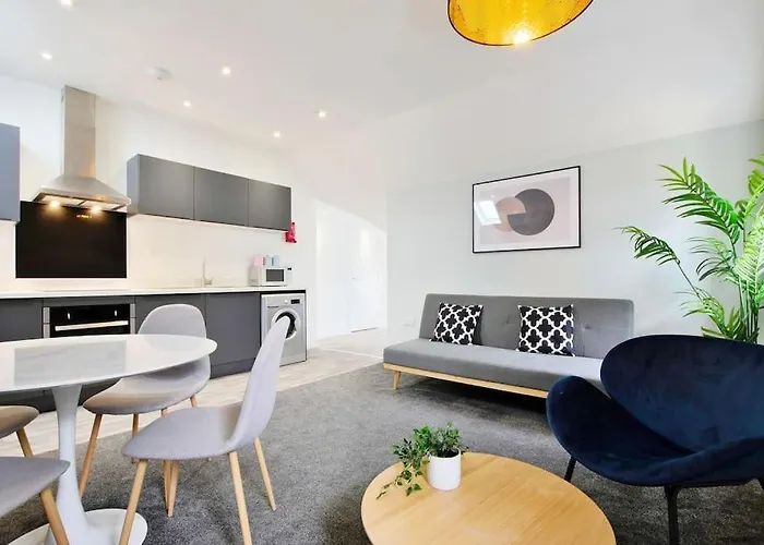 Free Parking - 1 Bedroom Salford Royal Sleeps 4 Appartement Manchester