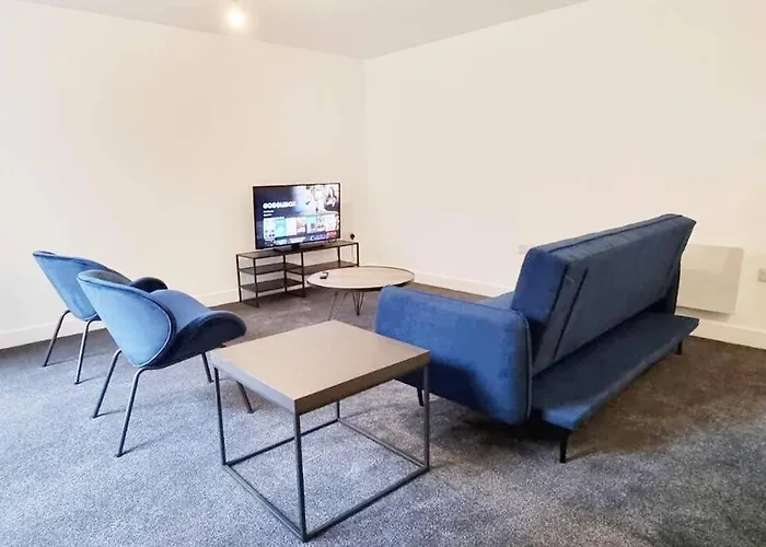 Free Parking - Stunning 2-br Near Salford Royal Apartamento Mánchester