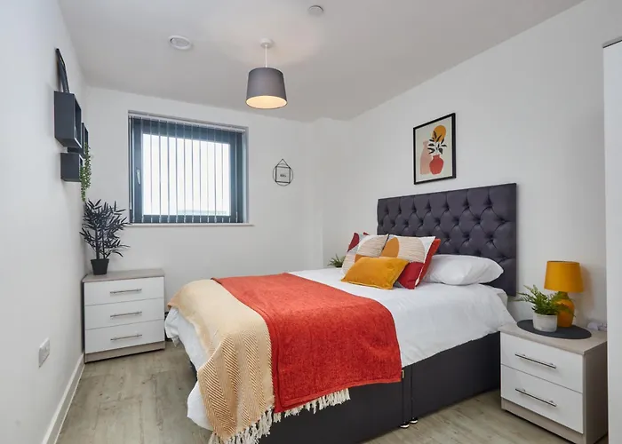 The Salford Quay, Warm & Beautiful With Hyper Fast Wifi & Great Views! Apartament Manchester