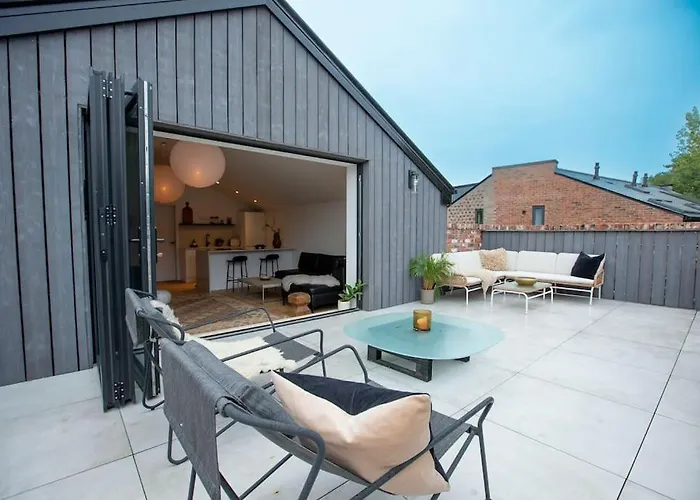 아파트 Chorlton Stylish & Roof Terrace 맨체스터