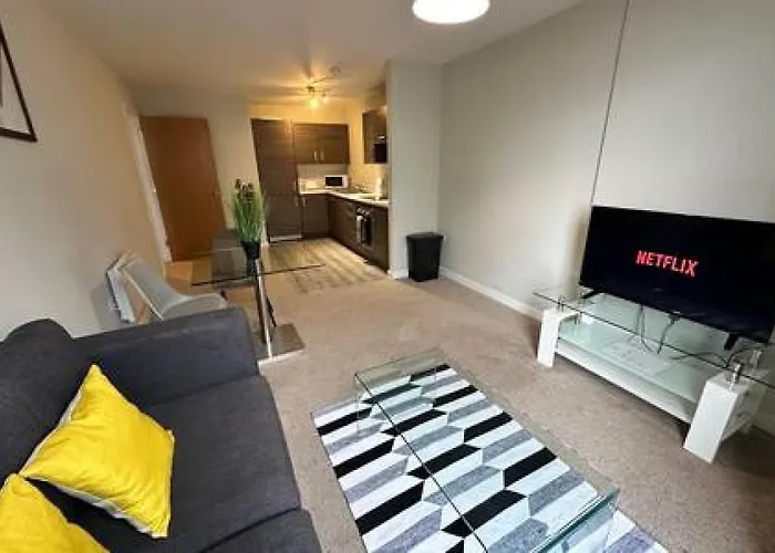 Modern 1 Bed Sleeps 2