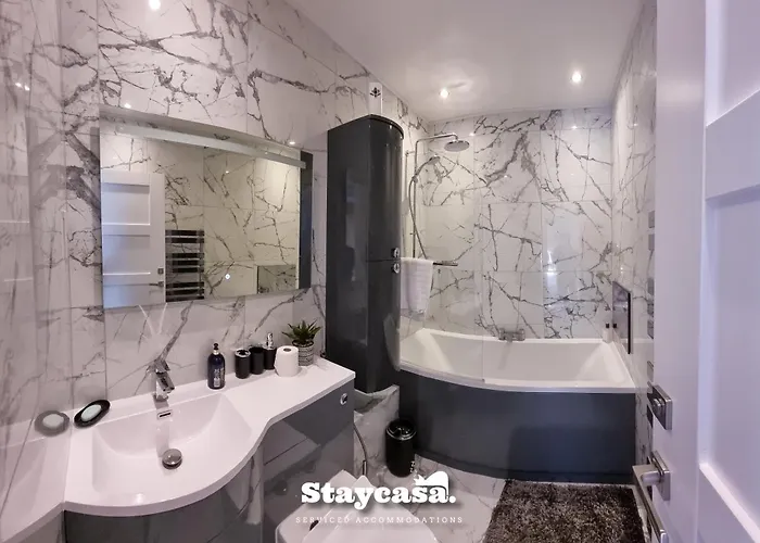 Luxury Penthouse Skyline 23rd Floor 아파트 맨체스터