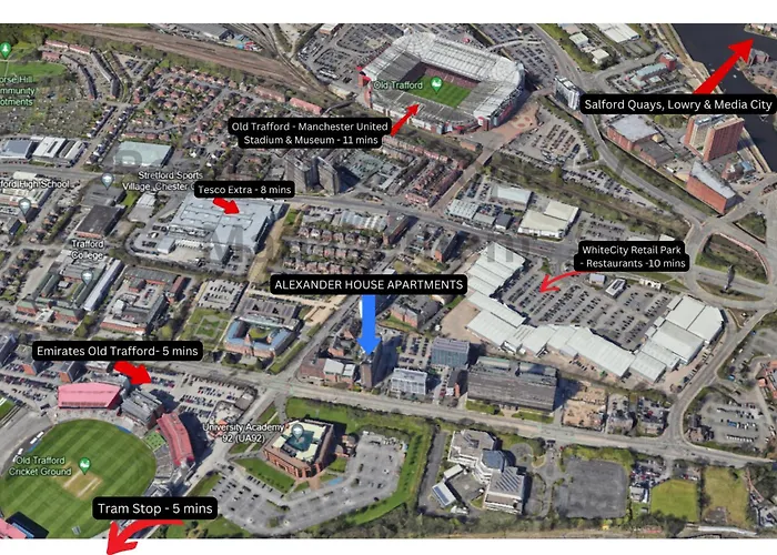 Chic Luxury Near Old Trafford Stadiums *