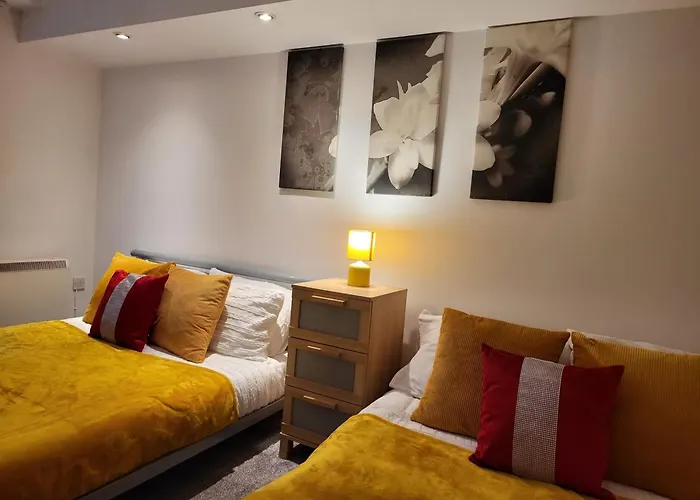 Apartmán Luxury 2 Bed On River, Wifi, Parking, Garden