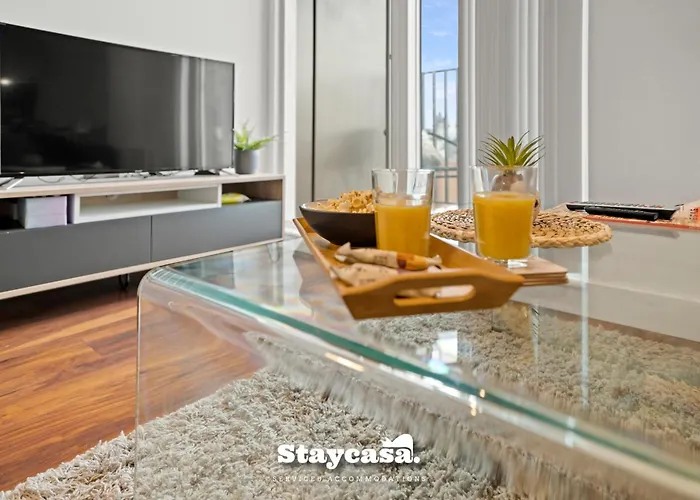 Spectacular Balcony View In Centre 아파트 맨체스터