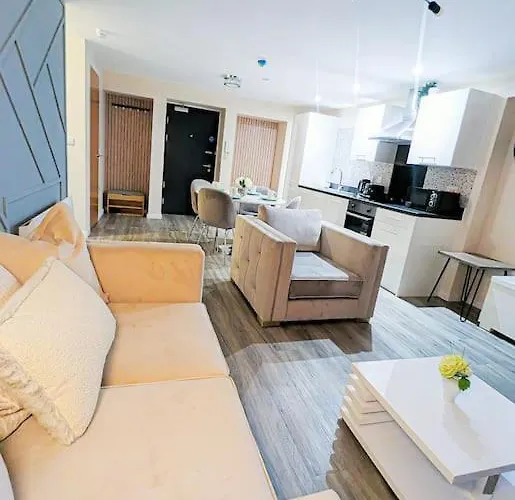 Apartmán A Superb 2 Bed, 2 Bathroom In Centre Free Parking Manchester