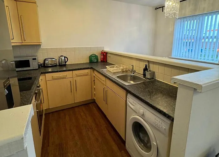 Sleeps5-parkg-netflix-near Centre Etihad شقة مانشستر