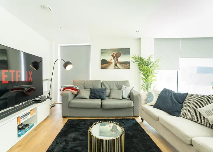 Apartamento Drillzstays - Ethiad Free Parking Mánchester