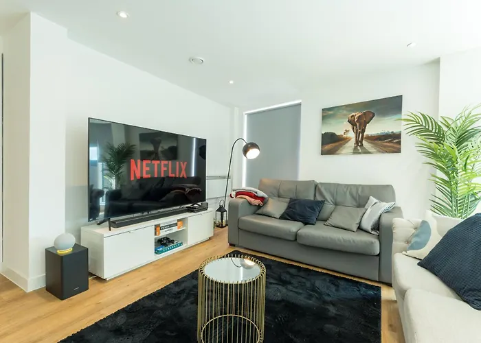 Apartamento Drillzstays - Ethiad Free Parking Mánchester