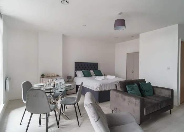 Apartmán Modern In Salford Great Views