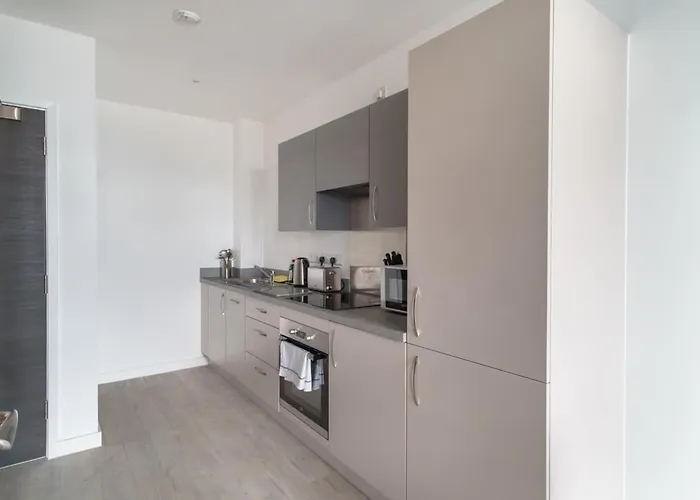 Modern In Salford Great Views Apartmán Manchester