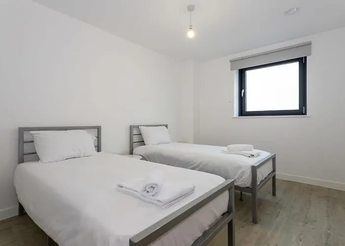 Stunning 2 Bed In Salford Amazing Views Appartamento