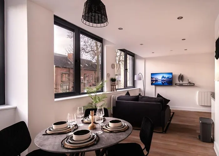 Stayzeni, Alexandra Rise Sleek 1 Bed Apartmán