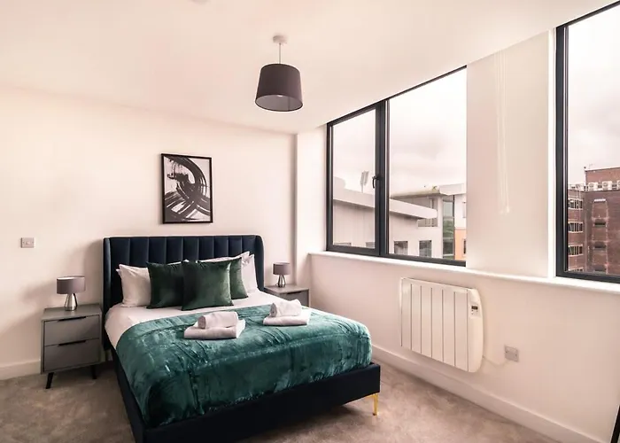 아파트 Stayzeni, Alexandra Rise Cool 1 Bed 맨체스터
