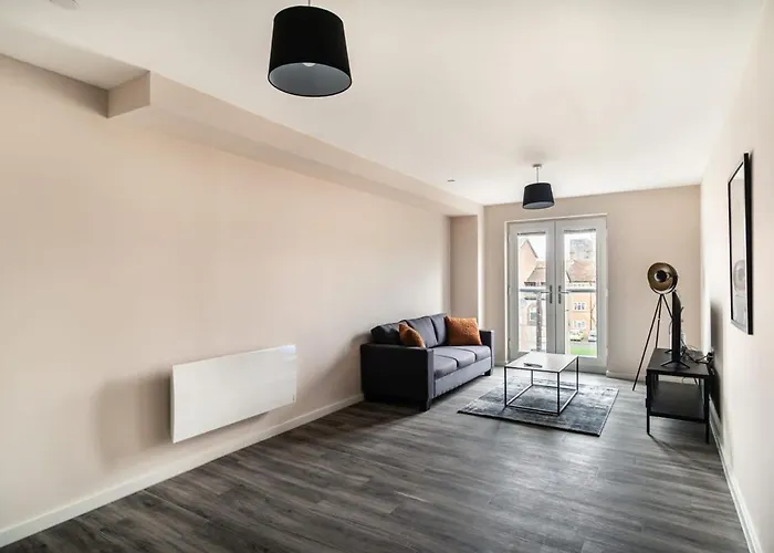 Daire Modern & Bright 2 Bed In Manchester