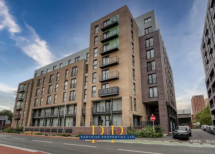 The Middlewood Plaza - By Parydise - Business Or Leisure Stays, Location, Sleeps 4, Salford Apartmán Manchester