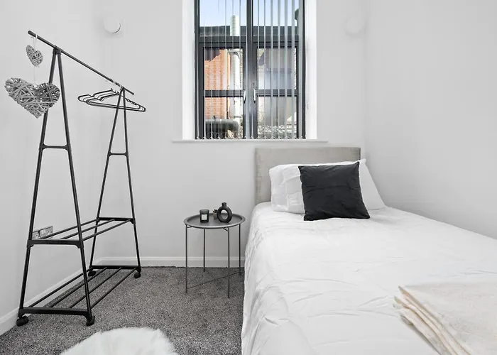 Modern 2bed Northern Quarter, Long Stays, Contractors 맨체스터