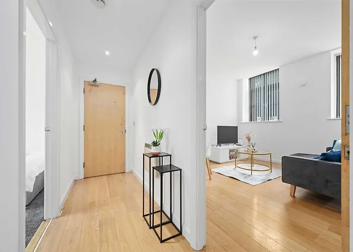 Modern 2bed Northern Quarter, Long Stays, Contractors 아파트 *