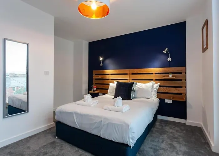 아파트 Superb 2 Bed Flat 5min To Old Trafford Stadium *