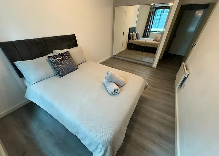 Modern Smart 2 Bedroom Apartmán Manchester