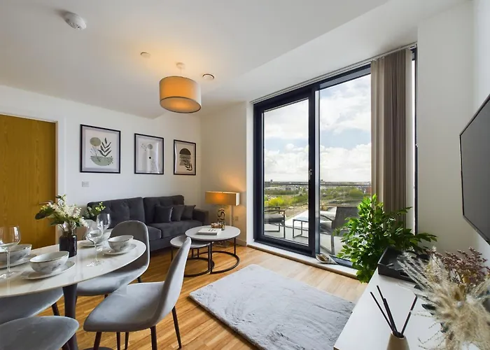 New! 2 Bedroom Flat In Waters By With Us, Perfect For Families, Couples & Groups, Free Private Parking! Apartament *