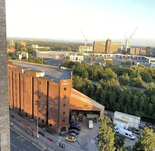 Modern Trafford 1br Apartment-free Parking-cinema 맨체스터