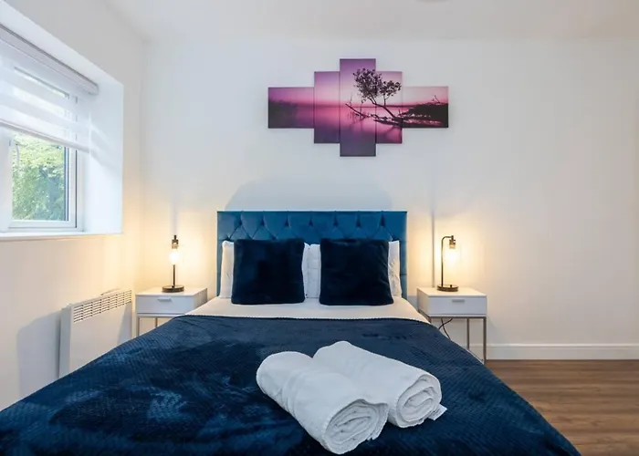 Apartament Luxury 2br In Chorlton, Free Parking *