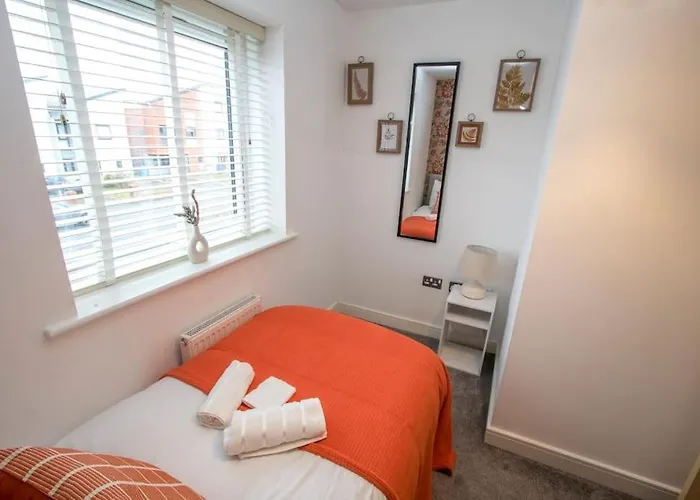 Vakantiehuis Coop Arena Luxurious Townhouse Manchester