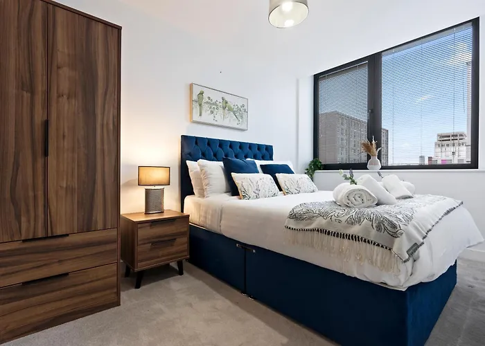 Modern Flat In By 53 Degrees Property, Ideal For Couples, 2 Bedrooms! 맨체스터