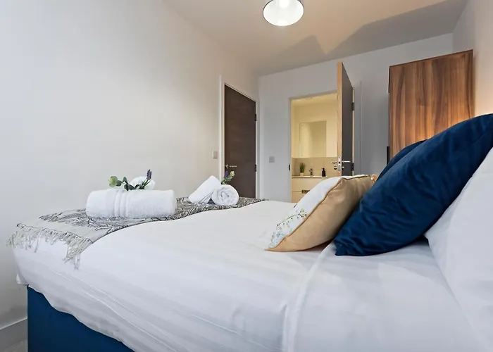 Modern Flat In By 53 Degrees Property, Ideal For Couples, 2 Bedrooms! * 맨체스터