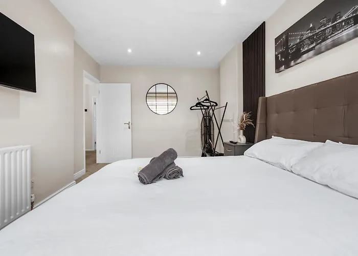 Stylish 3-bed Close To Mcr Centre For 8 Guests 맨체스터