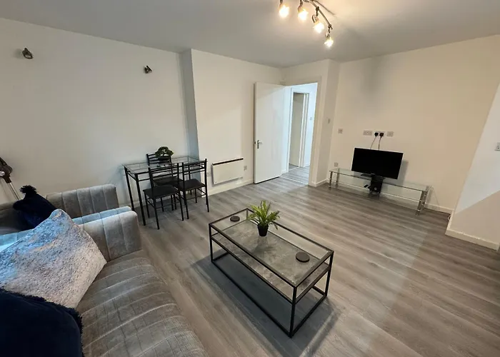 Apartamento Spacious 2 Double Bedroom Near Centre, Salford Mánchester