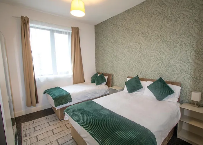 Ideal For Groups - 2 Bedroom - Free Parking, Transit Links, Close To Stadiums Апартаменты