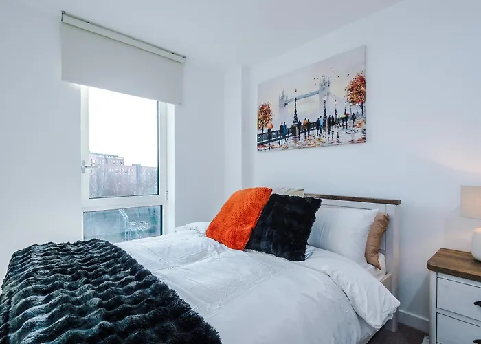 公寓 Fully Equipped, Centre 3bed Apartment, Balcony With Amazing Views, Sleeps 6 曼彻斯特