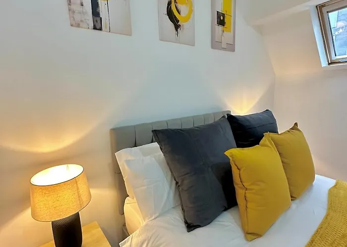 아파트 Stylish Old Trafford 2br Apartment, Free Parking, Near Stadium & Centre 맨체스터