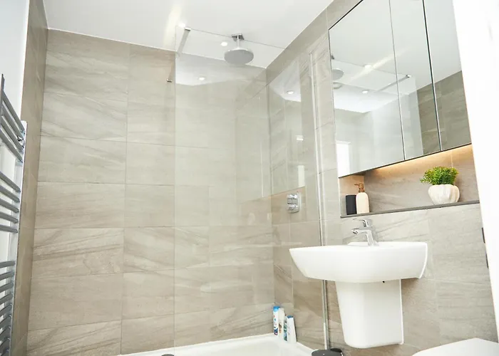 아파트 Manc With Balcony 맨체스터