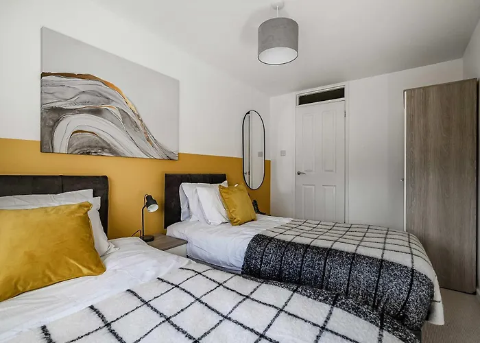 Stylish 2br Near Mcr Airport Manchester