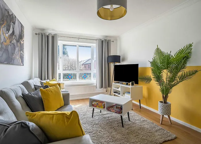 Apartament Stylish 2br Near Mcr Airport *