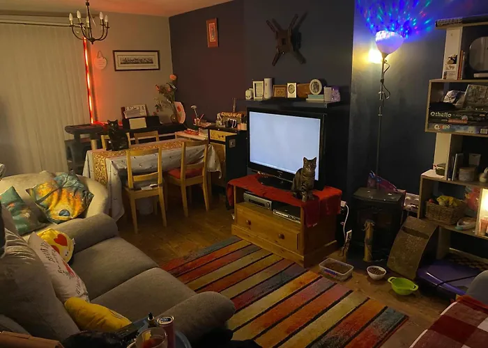 Comfortable Cat-friendly With Garden & Parking Habitación en casa particular Mánchester