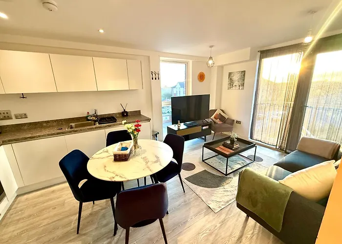 Mcr 1br Getaway With Rooftop Access & Prime Location Appartement Manchester