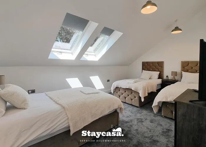 Harmony Living Modern New Build With Parking Prázdninový dům *