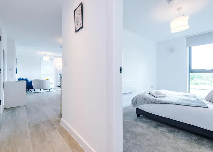 Modern In Old Trafford, Balcony, Sleeps6 Lejlighed *