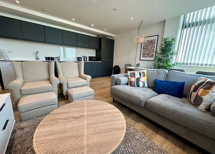 아파트 Lovely 1 Bed - Old Trafford 맨체스터